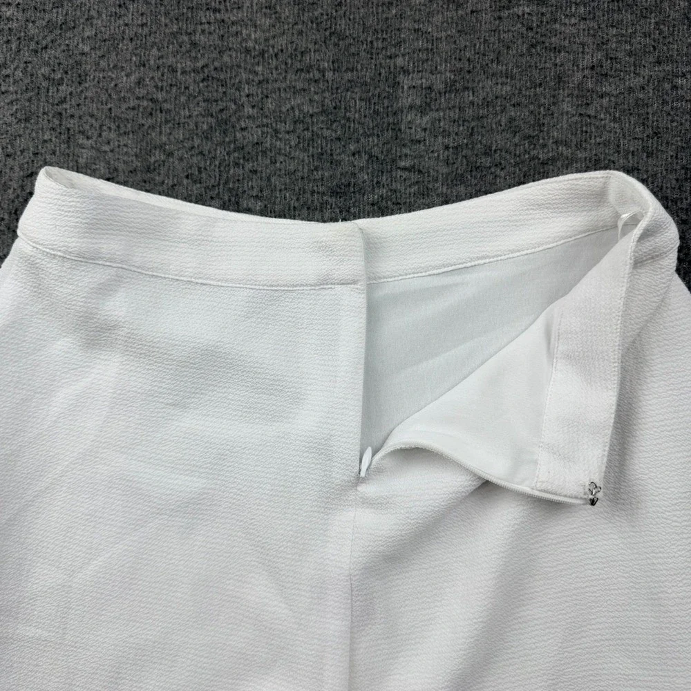 Superdown White Textured Skort Shorts Mini Skirt Small